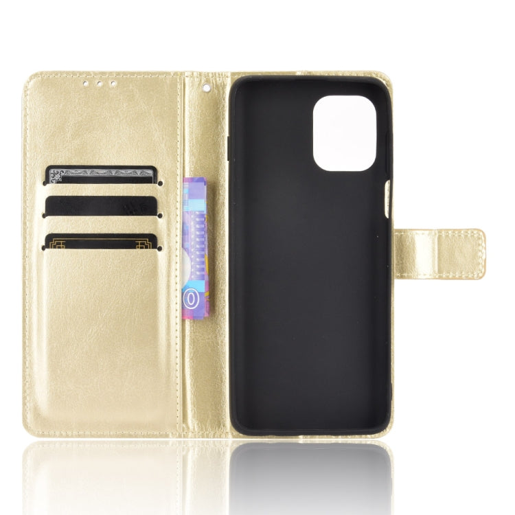 For Motorola Edge S / Moto G100 Retro Crazy Horse Texture Horizontal Flip Leather Case with Holder & Card Slots & Lanyard