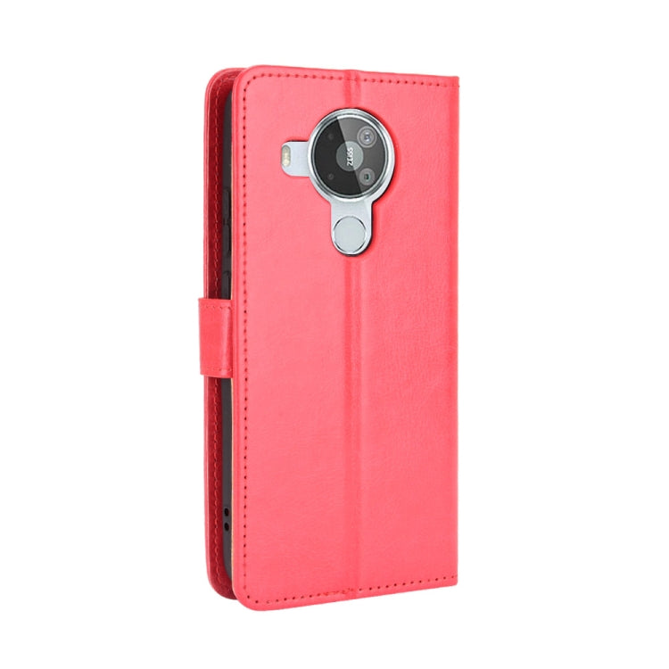 For Nokia 7.3 Retro Crazy Horse Texture Horizontal Flip Leather Case with Holder & Card Slots & Lanyard