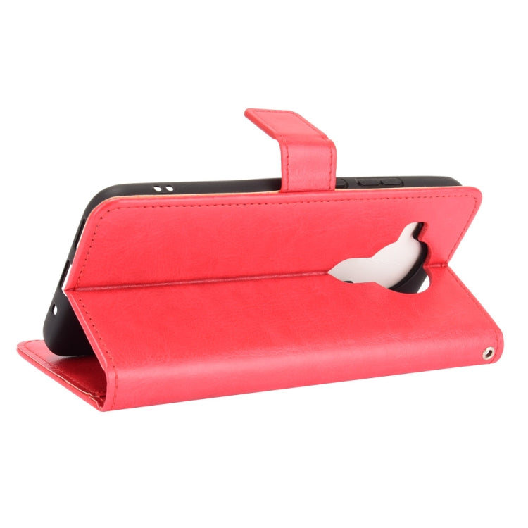 For Nokia 7.3 Retro Crazy Horse Texture Horizontal Flip Leather Case with Holder & Card Slots & Lanyard