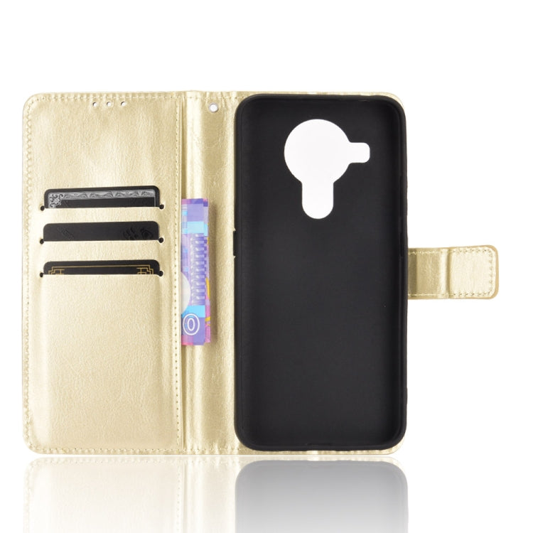 For Nokia 7.3 Retro Crazy Horse Texture Horizontal Flip Leather Case with Holder & Card Slots & Lanyard