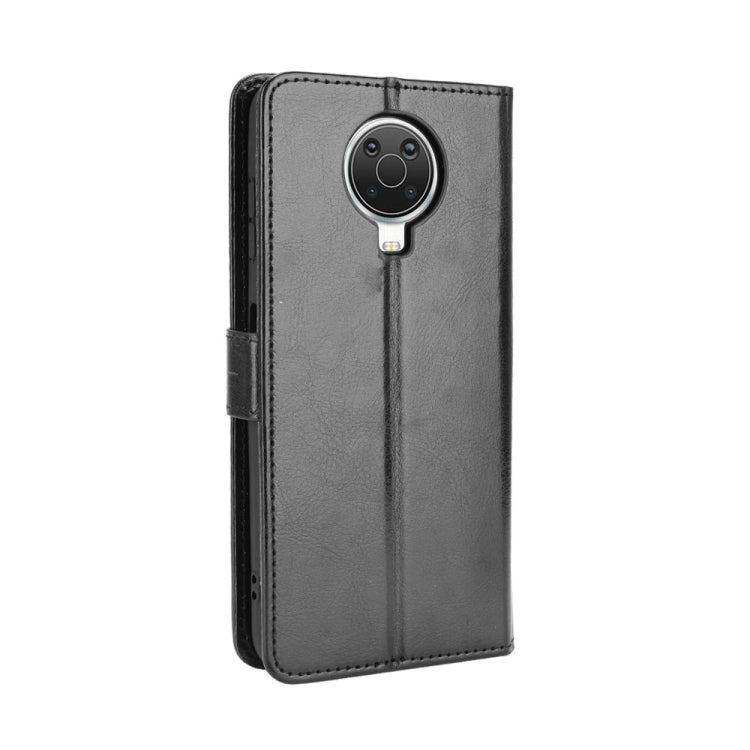 For Nokia G20 / G10 / 6.3 Retro Crazy Horse Texture Horizontal Flip Leather Case with Holder & Card Slots & Lanyard