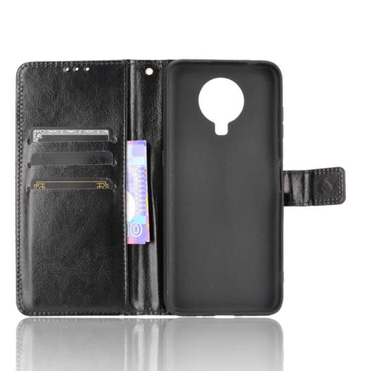 For Nokia G20 / G10 / 6.3 Retro Crazy Horse Texture Horizontal Flip Leather Case with Holder & Card Slots & Lanyard
