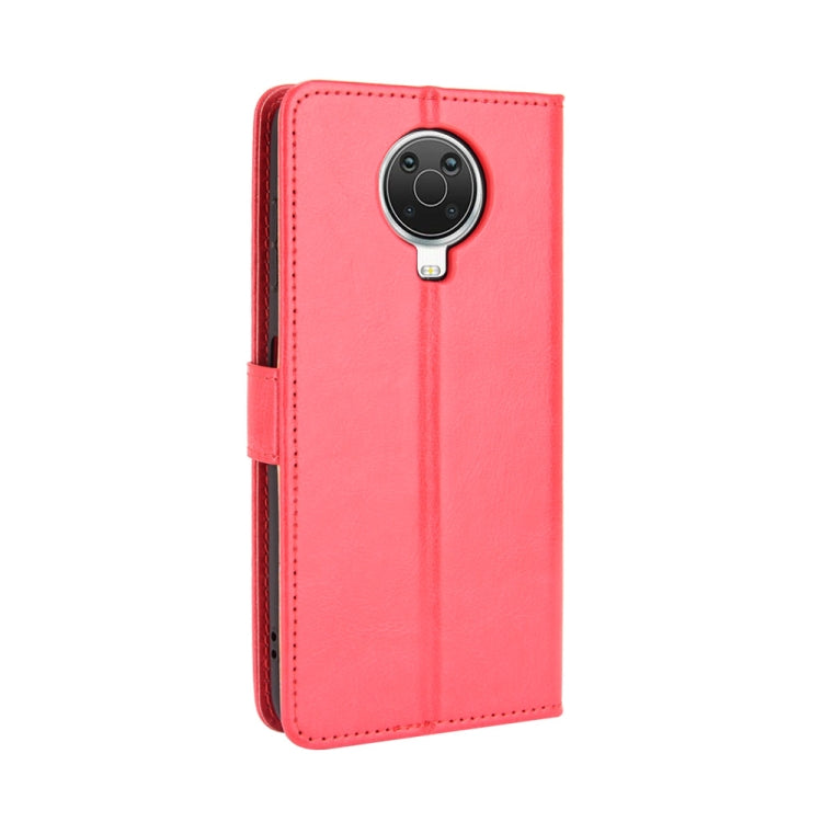 For Nokia G20 / G10 / 6.3 Retro Crazy Horse Texture Horizontal Flip Leather Case with Holder & Card Slots & Lanyard