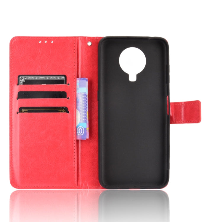 For Nokia G20 / G10 / 6.3 Retro Crazy Horse Texture Horizontal Flip Leather Case with Holder & Card Slots & Lanyard