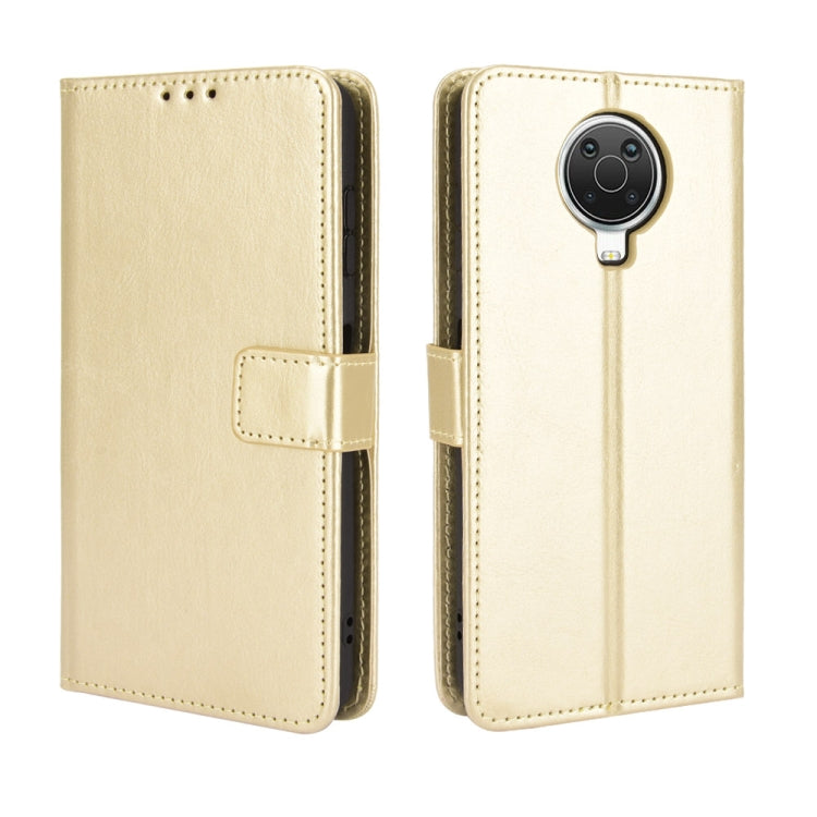 For Nokia G20 / G10 / 6.3 Retro Crazy Horse Texture Horizontal Flip Leather Case with Holder & Card Slots & Lanyard