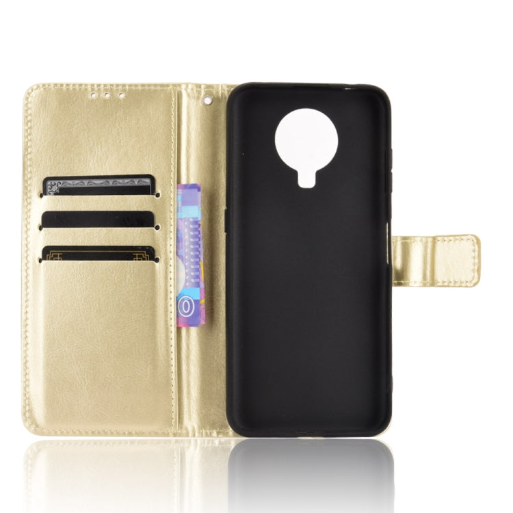 For Nokia G20 / G10 / 6.3 Retro Crazy Horse Texture Horizontal Flip Leather Case with Holder & Card Slots & Lanyard