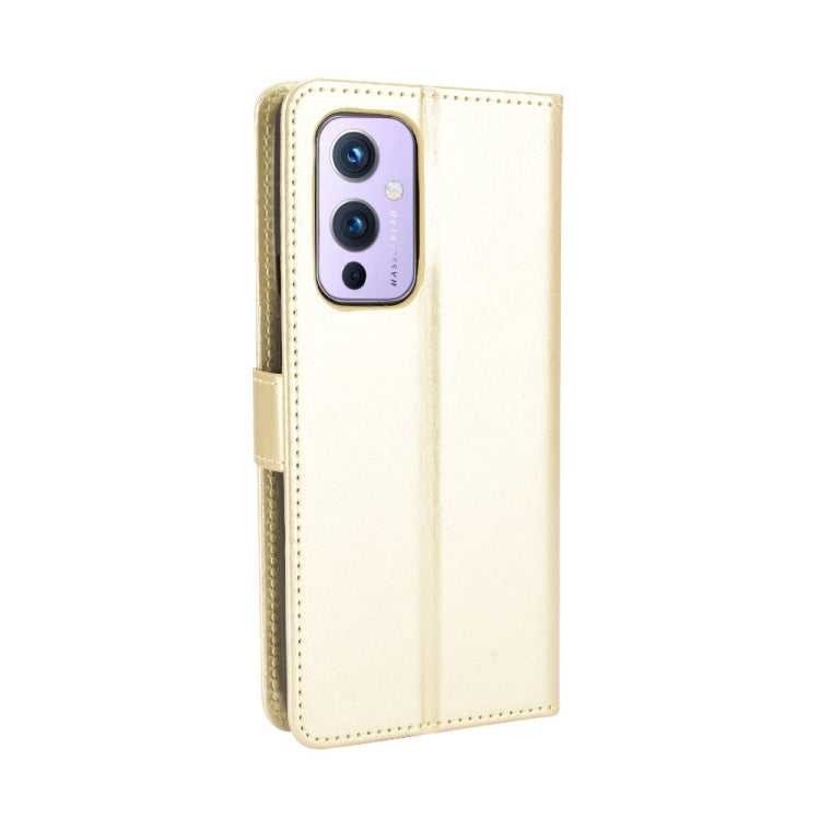 For OnePlus 9 (EU/US Version) Retro Crazy Horse Texture Horizontal Flip Leather Case with Holder & Card Slots & Lanyard