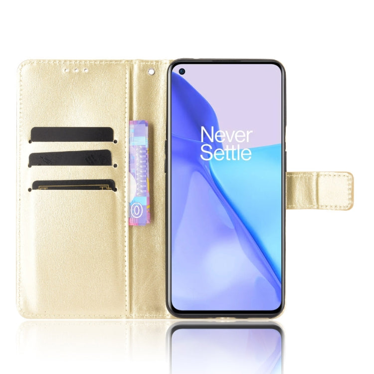 For OnePlus 9 (EU/US Version) Retro Crazy Horse Texture Horizontal Flip Leather Case with Holder & Card Slots & Lanyard