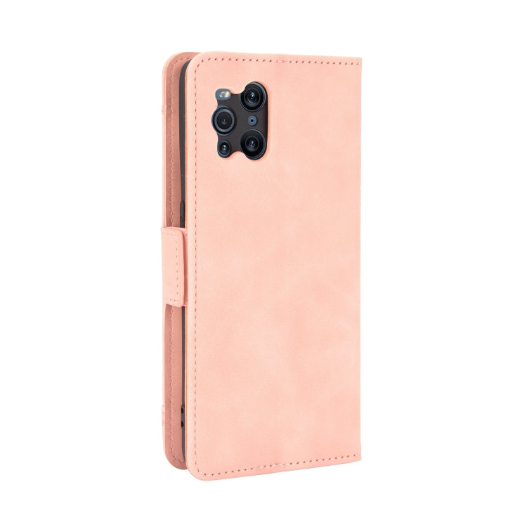 For OPPO Find X3 / Find X3 Pro Skin Feel Calf Pattern Horizontal Flip Leather Case with Holder & Card Slots & Photo Frame