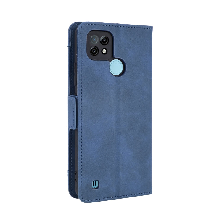 For OPPO Realme C21 Skin Feel Calf Pattern Horizontal Flip Leather Case with Holder & Card Slots & Photo Frame