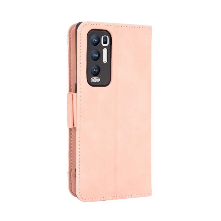 For OPPO Reno5 Pro+ 5G / Find X3 Neo Skin Feel Calf Pattern Horizontal Flip Leather Case with Holder & Card Slots & Photo Frame