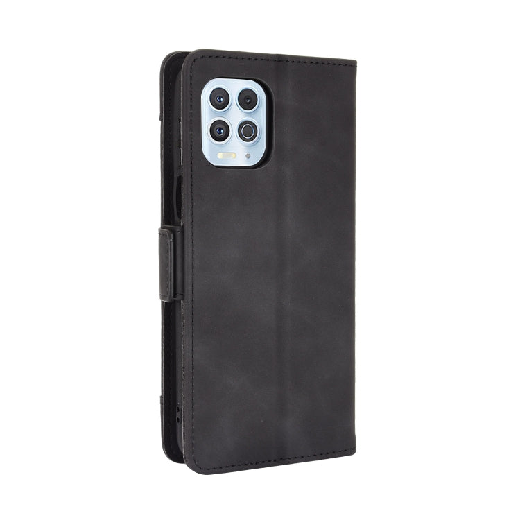 For Motorola Edge S / Moto G100 Skin Feel Calf Pattern Horizontal Flip Leather Case with Holder & Card Slots & Photo Frame