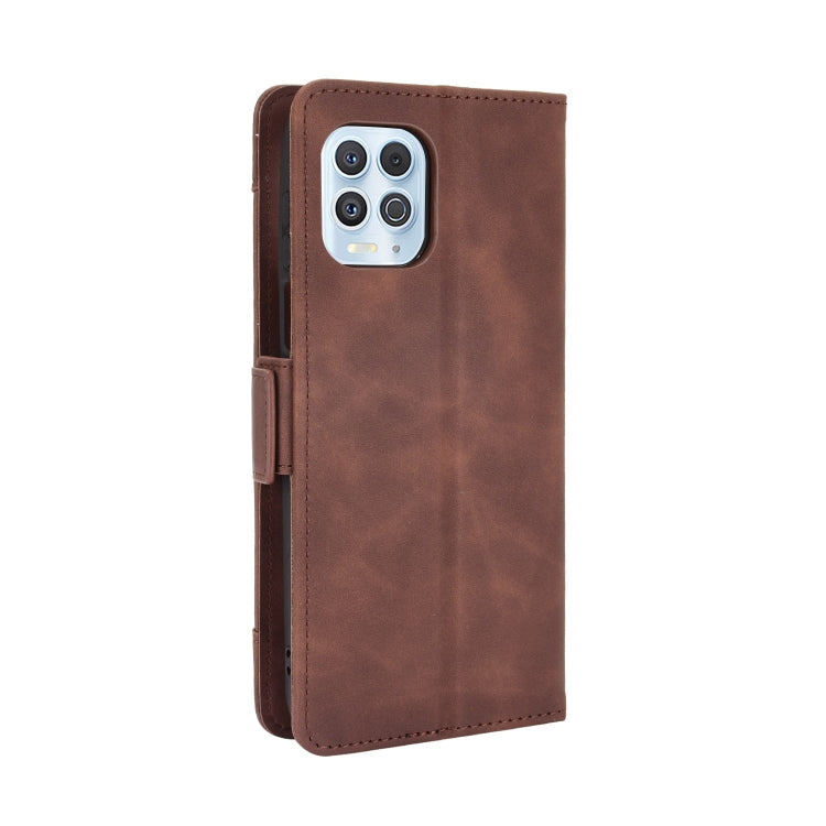 For Motorola Edge S / Moto G100 Skin Feel Calf Pattern Horizontal Flip Leather Case with Holder & Card Slots & Photo Frame