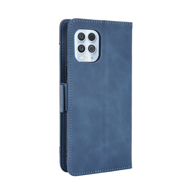 For Motorola Edge S / Moto G100 Skin Feel Calf Pattern Horizontal Flip Leather Case with Holder & Card Slots & Photo Frame