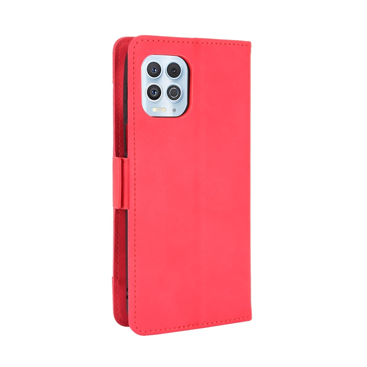 For Motorola Edge S / Moto G100 Skin Feel Calf Pattern Horizontal Flip Leather Case with Holder & Card Slots & Photo Frame