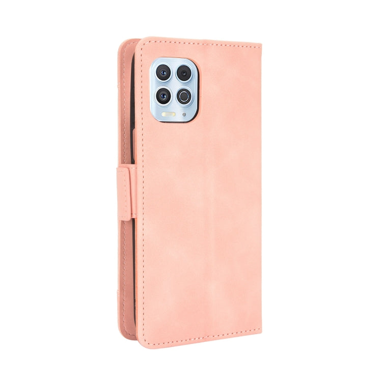 For Motorola Edge S / Moto G100 Skin Feel Calf Pattern Horizontal Flip Leather Case with Holder & Card Slots & Photo Frame