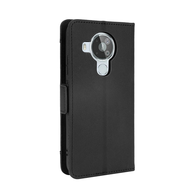 For Nokia 7.3 Skin Feel Calf Pattern Horizontal Flip Leather Case with Holder & Card Slots & Photo Frame