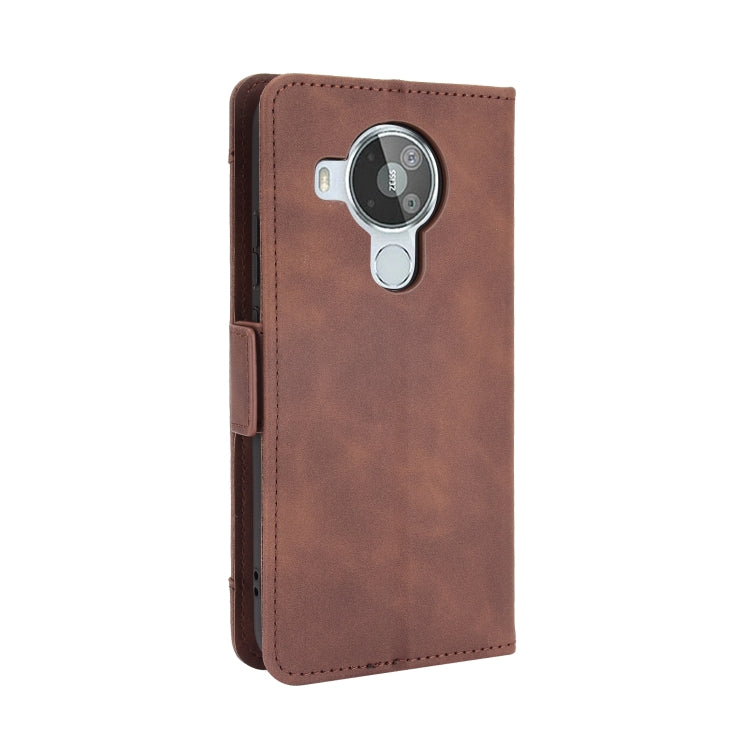For Nokia 7.3 Skin Feel Calf Pattern Horizontal Flip Leather Case with Holder & Card Slots & Photo Frame