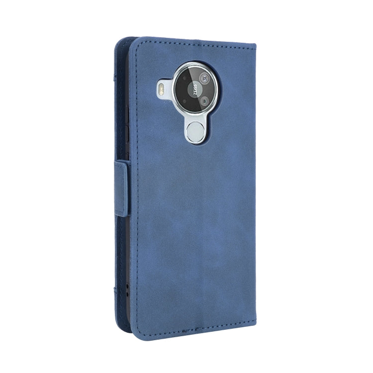 For Nokia 7.3 Skin Feel Calf Pattern Horizontal Flip Leather Case with Holder & Card Slots & Photo Frame