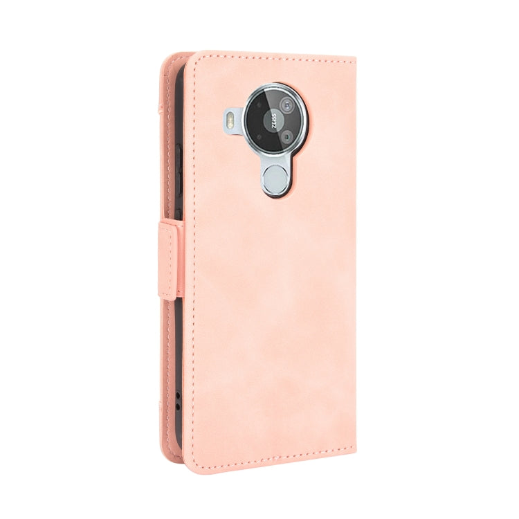 For Nokia 7.3 Skin Feel Calf Pattern Horizontal Flip Leather Case with Holder & Card Slots & Photo Frame