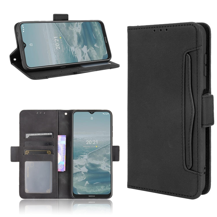 For Nokia G10 / G20 / 6.3 Skin Feel Calf Pattern Horizontal Flip Leather Case with Holder & Card Slots & Photo Frame