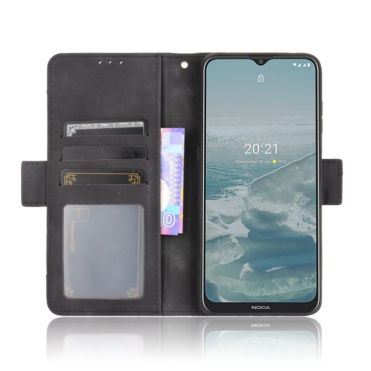 For Nokia G10 / G20 / 6.3 Skin Feel Calf Pattern Horizontal Flip Leather Case with Holder & Card Slots & Photo Frame