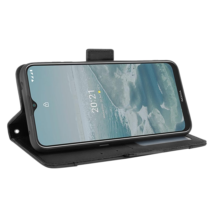 For Nokia G10 / G20 / 6.3 Skin Feel Calf Pattern Horizontal Flip Leather Case with Holder & Card Slots & Photo Frame