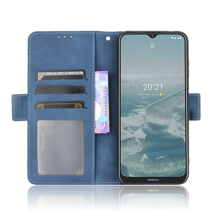 For Nokia G10 / G20 / 6.3 Skin Feel Calf Pattern Horizontal Flip Leather Case with Holder & Card Slots & Photo Frame