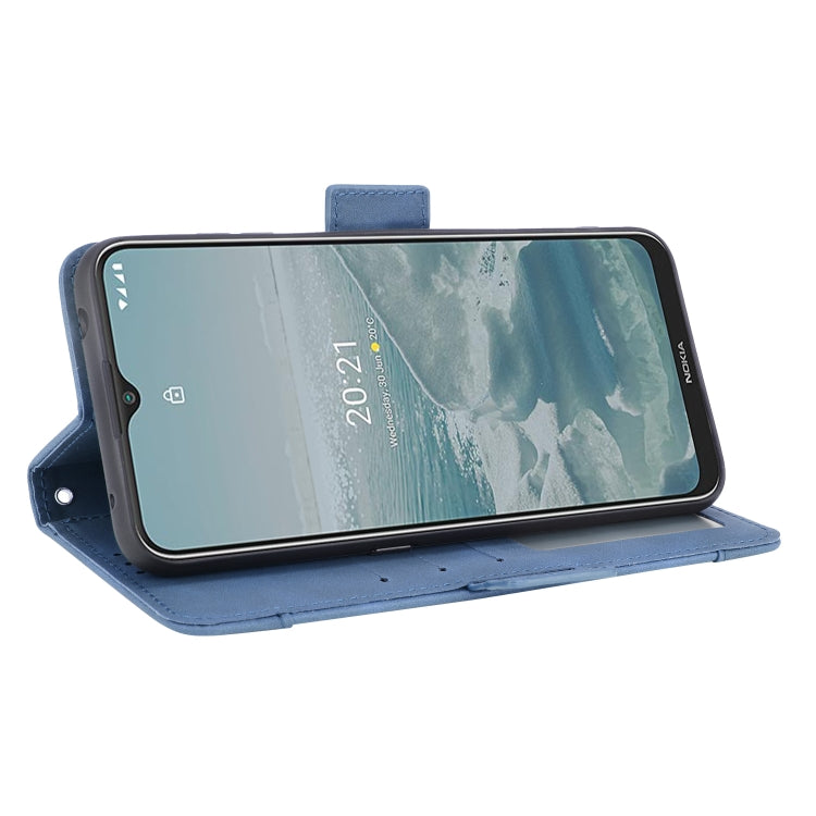 For Nokia G10 / G20 / 6.3 Skin Feel Calf Pattern Horizontal Flip Leather Case with Holder & Card Slots & Photo Frame