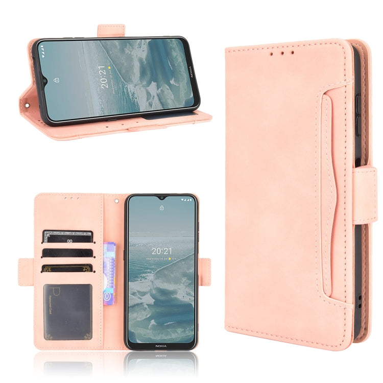 For Nokia G10 / G20 / 6.3 Skin Feel Calf Pattern Horizontal Flip Leather Case with Holder & Card Slots & Photo Frame