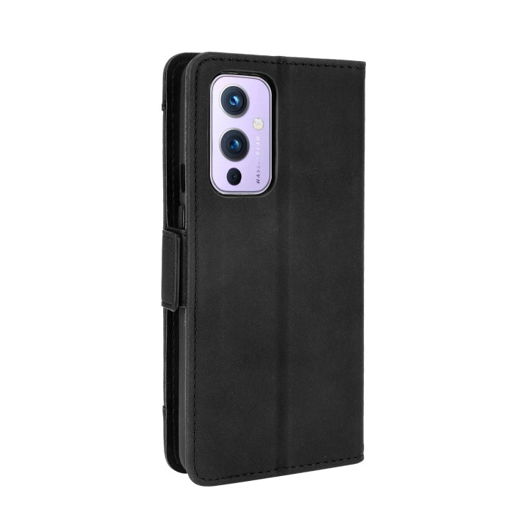 For Oneplus 9R (US Version) Skin Feel Calf Pattern Horizontal Flip Leather Case with Holder & Card Slots & Photo Frame