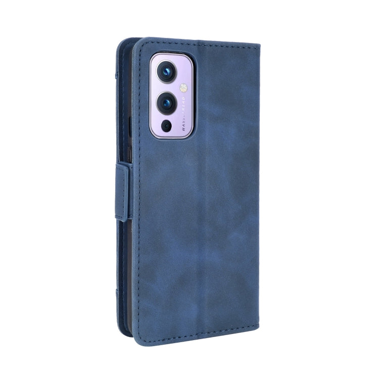For Oneplus 9R (US Version) Skin Feel Calf Pattern Horizontal Flip Leather Case with Holder & Card Slots & Photo Frame