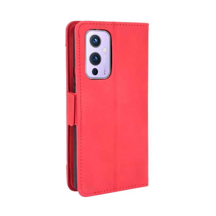 For Oneplus 9R (US Version) Skin Feel Calf Pattern Horizontal Flip Leather Case with Holder & Card Slots & Photo Frame
