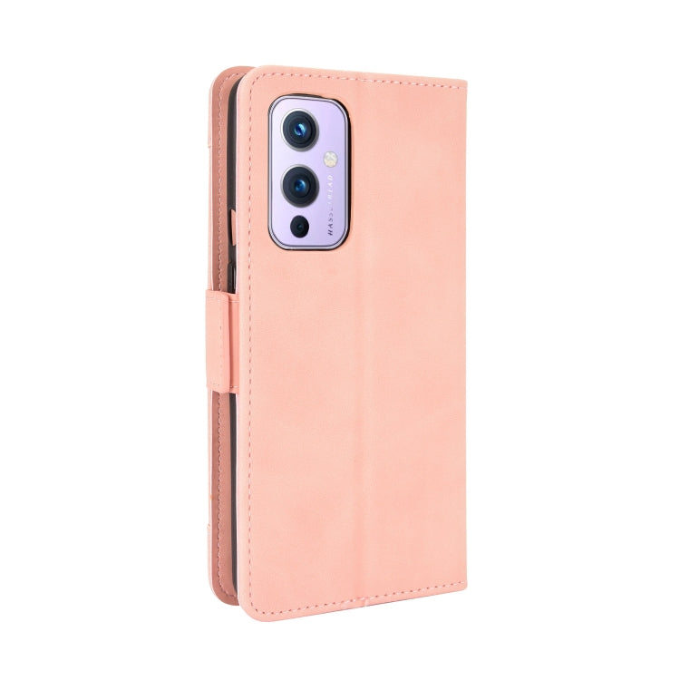 For Oneplus 9R (US Version) Skin Feel Calf Pattern Horizontal Flip Leather Case with Holder & Card Slots & Photo Frame