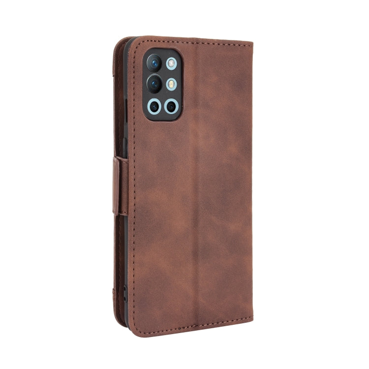 For Oneplus 9R Skin Feel Calf Pattern Horizontal Flip Leather Case with Holder & Card Slots & Photo Frame