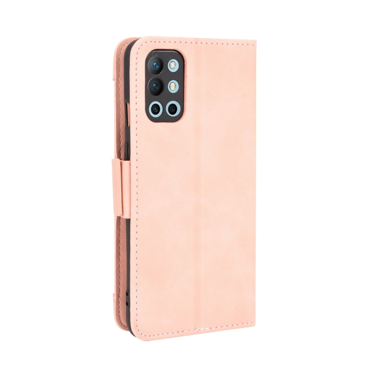 For Oneplus 9R Skin Feel Calf Pattern Horizontal Flip Leather Case with Holder & Card Slots & Photo Frame