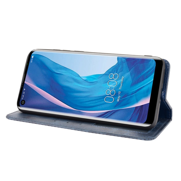 For Ulefone Note 11P Magnetic Buckle Retro Crazy Horse Texture Horizontal Flip Leather Case with Holder & Card Slots & Photo Frame