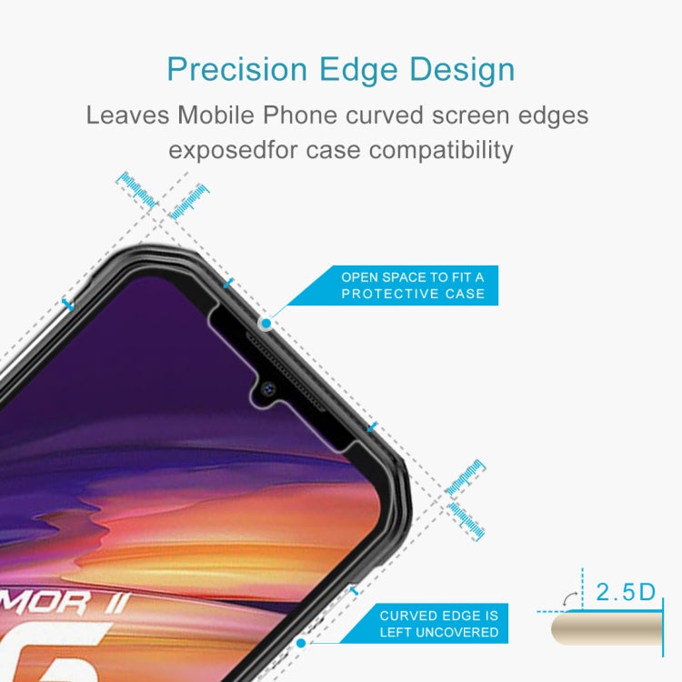 For Ulefone Armor 11 5G 20 PCS 0.26mm 9H 2.5D Tempered Glass Film