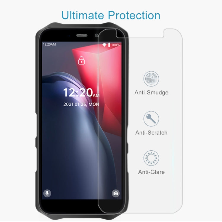 For Oukitel WP12 20 PCS 0.26mm 9H 2.5D Tempered Glass Film