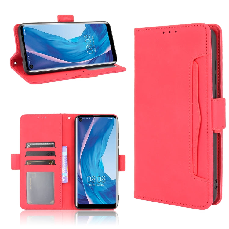 For Ulefone Note 11P Skin Feel Calf Pattern Horizontal Flip Leather Case with Holder & Card Slots & Photo Frame