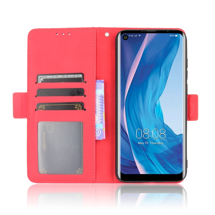 For Ulefone Note 11P Skin Feel Calf Pattern Horizontal Flip Leather Case with Holder & Card Slots & Photo Frame