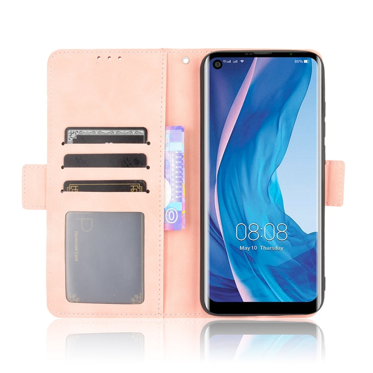 For Ulefone Note 11P Skin Feel Calf Pattern Horizontal Flip Leather Case with Holder & Card Slots & Photo Frame