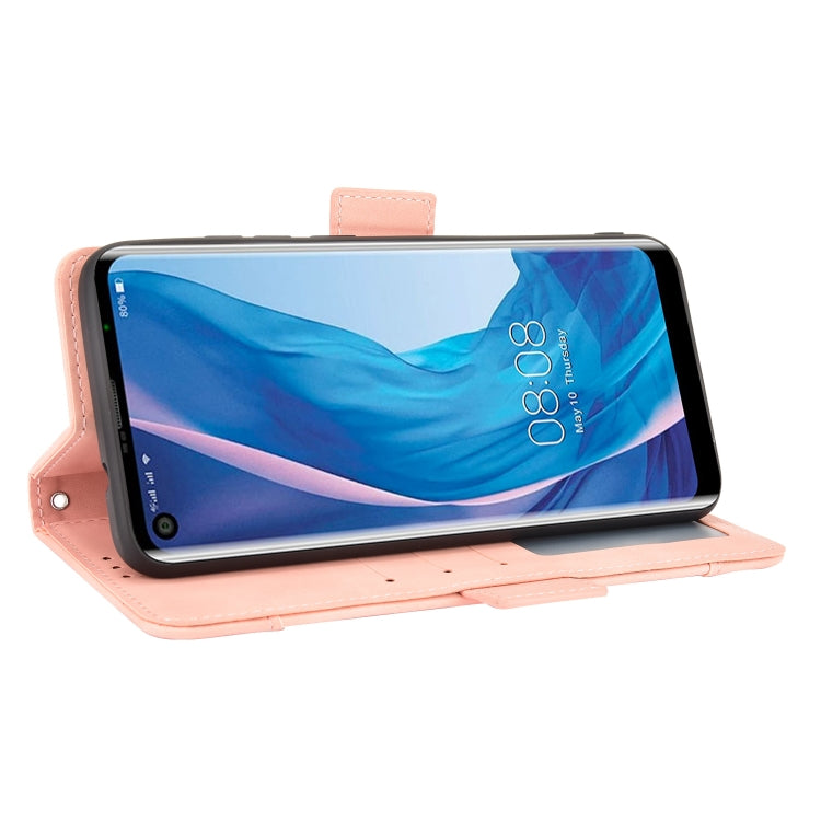 For Ulefone Note 11P Skin Feel Calf Pattern Horizontal Flip Leather Case with Holder & Card Slots & Photo Frame