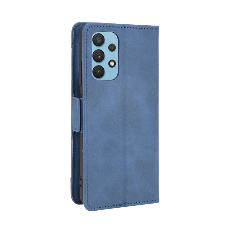 For Samsung Galaxy A32 4G Skin Feel Calf Pattern Horizontal Flip Leather Case with Holder & Card Slots & Photo Frame