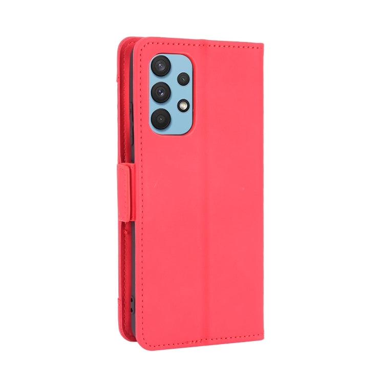 For Samsung Galaxy A32 4G Skin Feel Calf Pattern Horizontal Flip Leather Case with Holder & Card Slots & Photo Frame