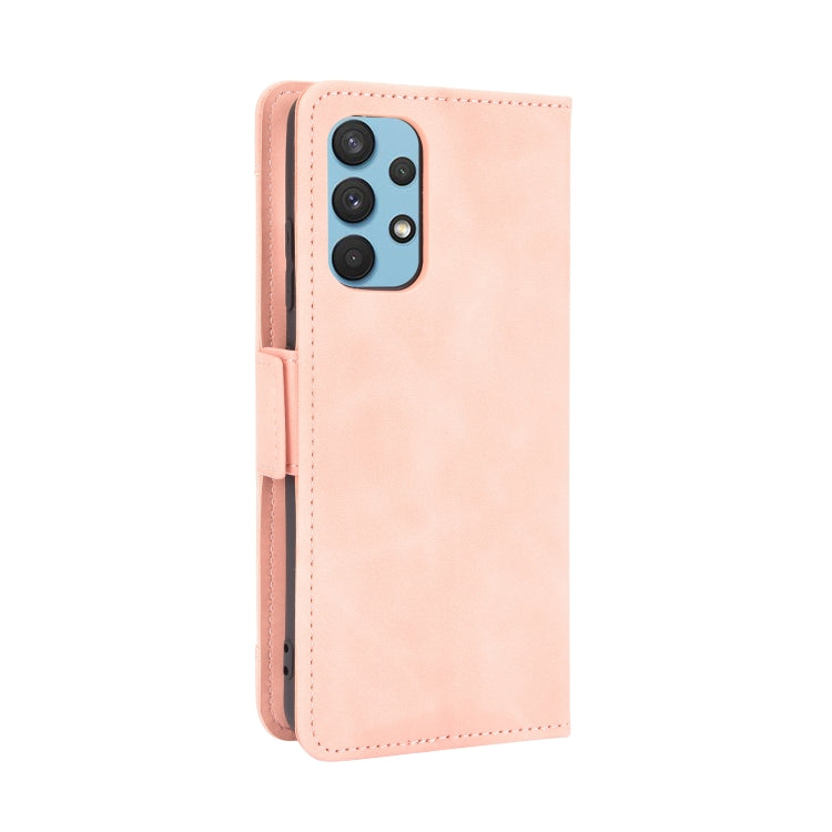 For Samsung Galaxy A32 4G Skin Feel Calf Pattern Horizontal Flip Leather Case with Holder & Card Slots & Photo Frame