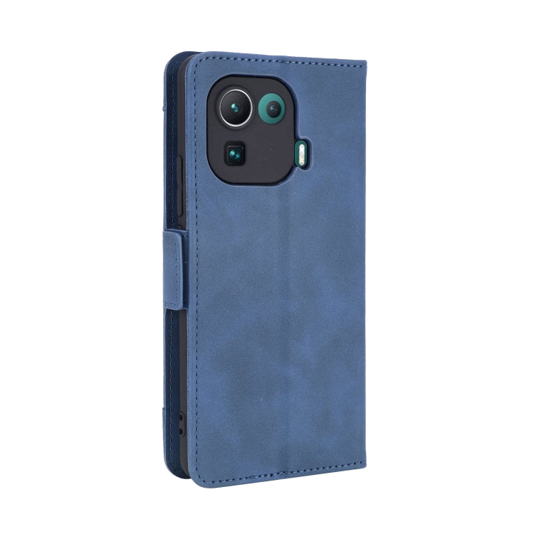 For Xiaomi Mi 11 Pro Skin Feel Calf Pattern Horizontal Flip Leather Case with Holder & Card Slots & Photo Frame