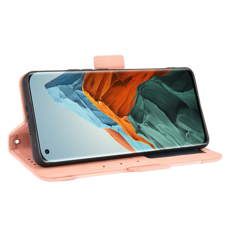 For Xiaomi Mi 11 Pro Skin Feel Calf Pattern Horizontal Flip Leather Case with Holder & Card Slots & Photo Frame