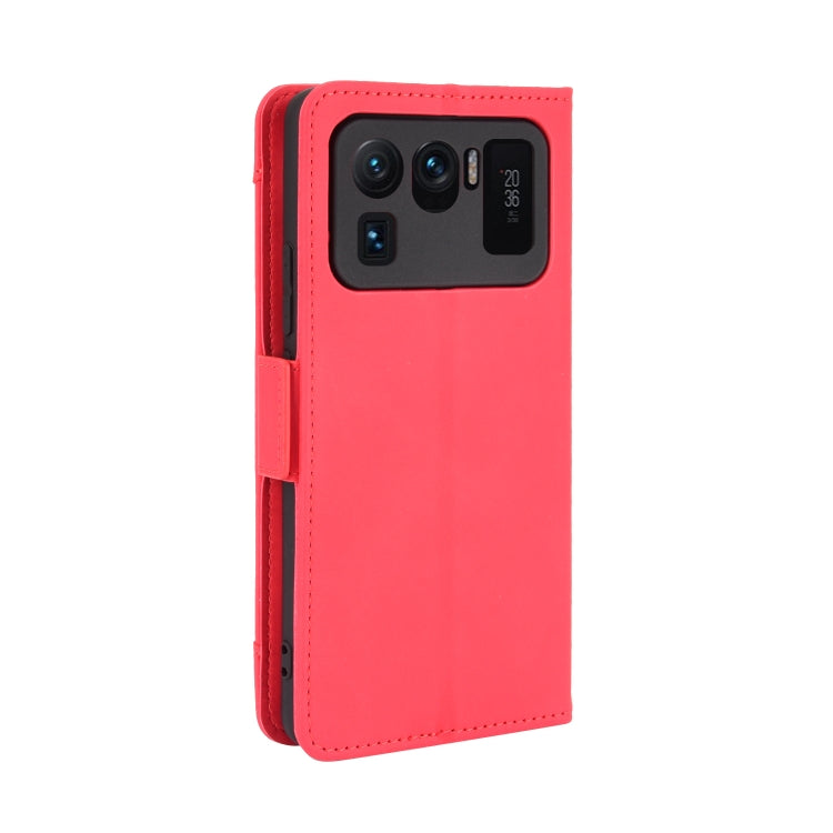 For Xiaomi Mi 11 Ultra Skin Feel Calf Pattern Horizontal Flip Leather Case with Holder & Card Slots & Photo Frame