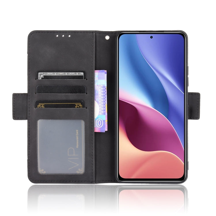 For Xiaomi Mi 11i Skin Feel Calf Pattern Horizontal Flip Leather Case with Holder & Card Slots & Photo Frame